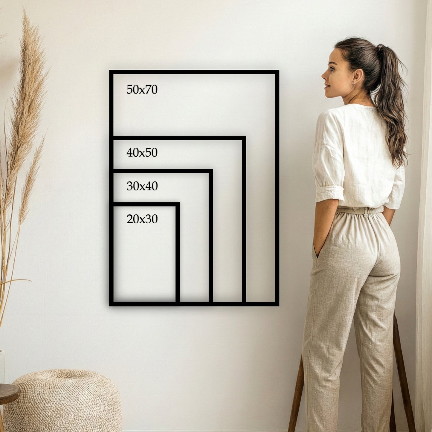 Retro Matchbook Kişiye Özel Tablo