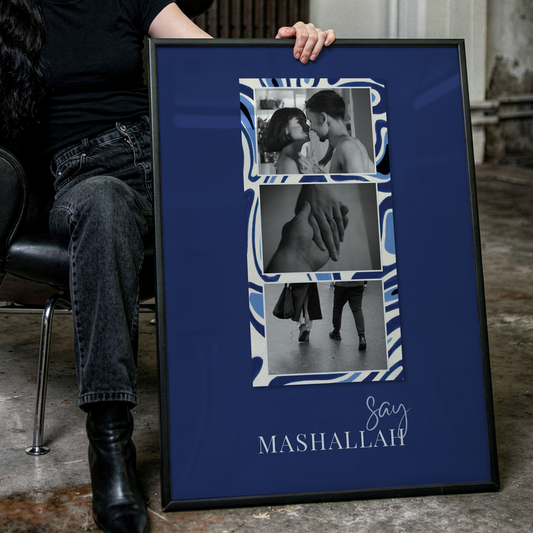 Say Mashallah Kolaj Kişiye Özel Tablo