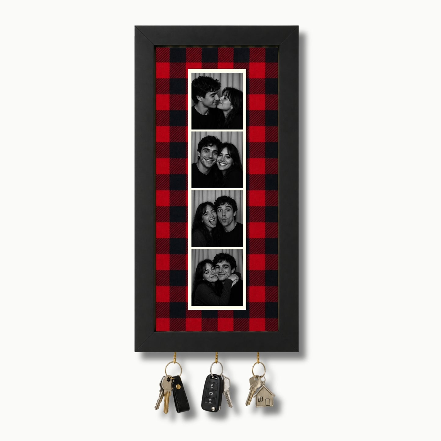 Kişiye Özel Photobooth Çerçeveli Anahtarlık - Buffalo