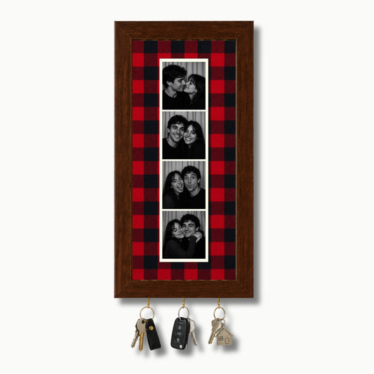 Kişiye Özel Photobooth Çerçeveli Anahtarlık - Buffalo