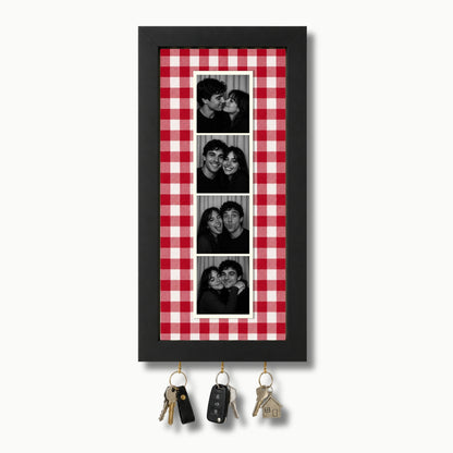 Kişiye Özel Photobooth Çerçeveli Anahtarlık - Cherry