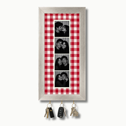 Kişiye Özel Photobooth Çerçeveli Anahtarlık - Cherry