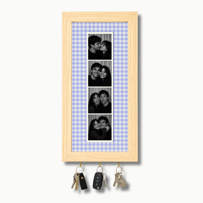 Kişiye Özel Photobooth Çerçeveli Anahtarlık - Lavender