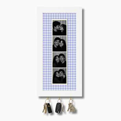 Kişiye Özel Photobooth Çerçeveli Anahtarlık - Lavender
