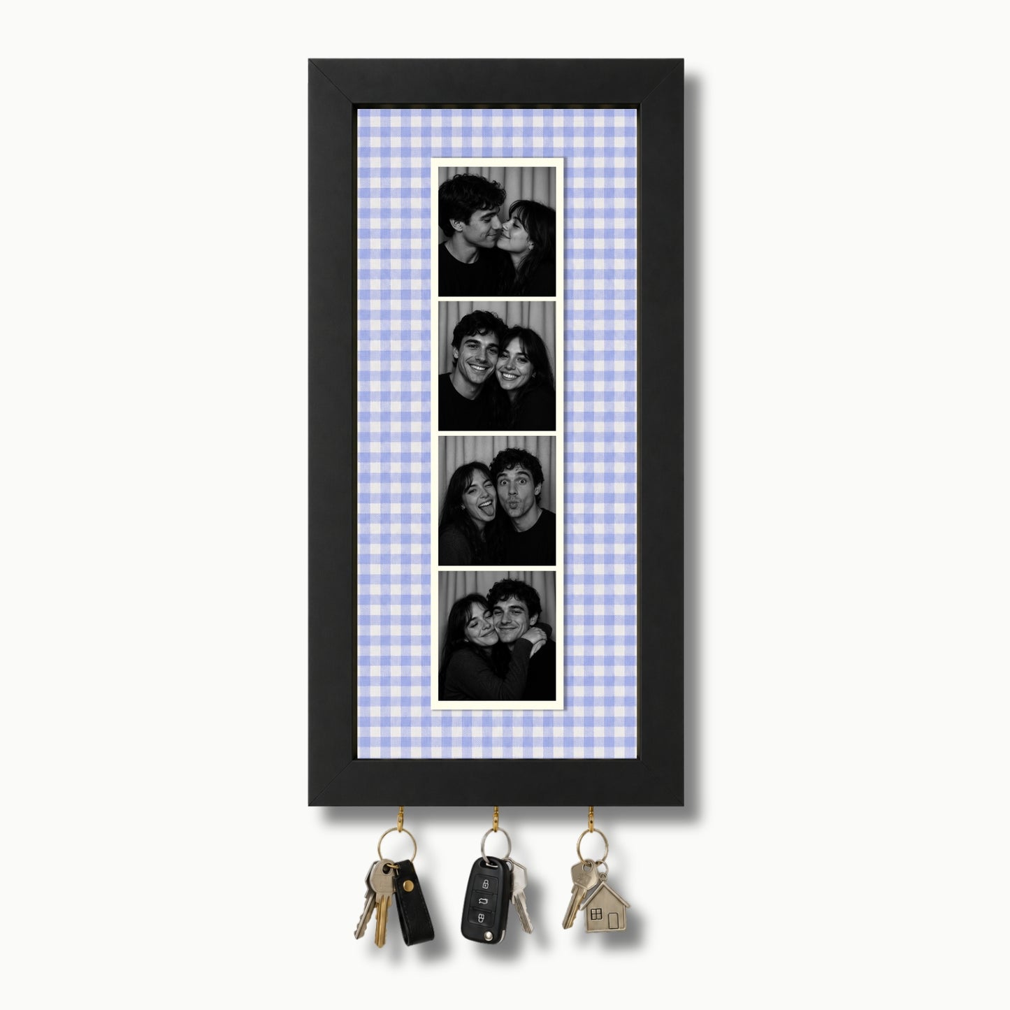 Kişiye Özel Photobooth Çerçeveli Anahtarlık - Lavender