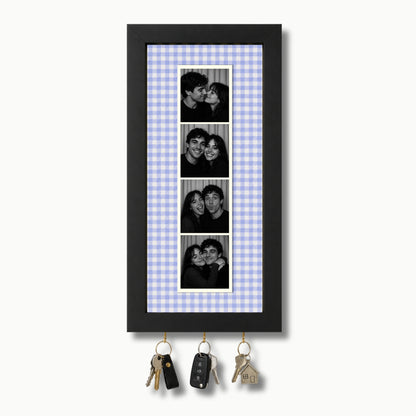Kişiye Özel Photobooth Çerçeveli Anahtarlık - Lavender
