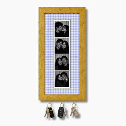 Kişiye Özel Photobooth Çerçeveli Anahtarlık - Lavender