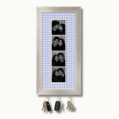Kişiye Özel Photobooth Çerçeveli Anahtarlık - Lavender