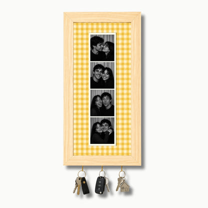Kişiye Özel Photobooth Çerçeveli Anahtarlık - Lemon