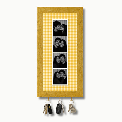 Kişiye Özel Photobooth Çerçeveli Anahtarlık - Lemon