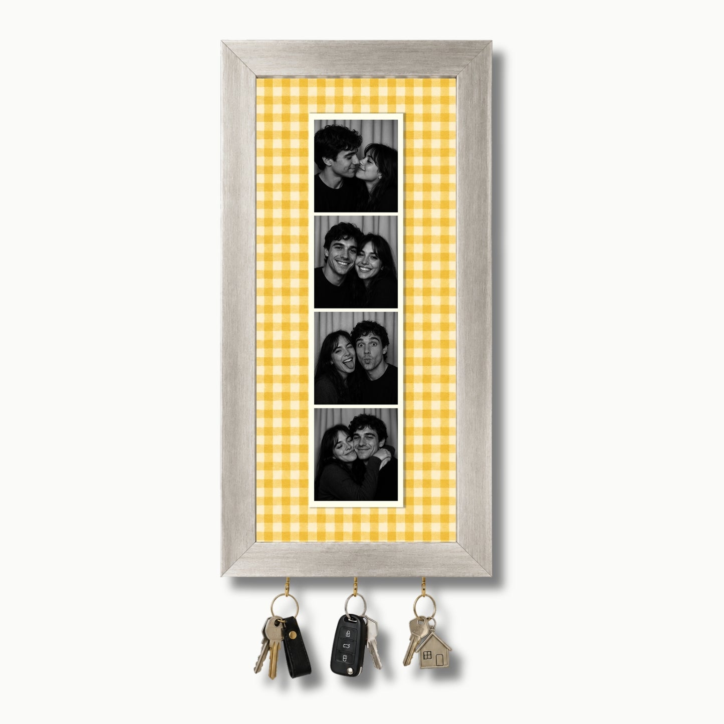 Kişiye Özel Photobooth Çerçeveli Anahtarlık - Lemon