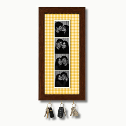 Kişiye Özel Photobooth Çerçeveli Anahtarlık - Lemon