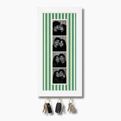 Kişiye Özel Photobooth Çerçeveli Anahtarlık - Sage