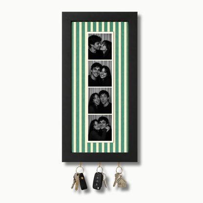 Kişiye Özel Photobooth Çerçeveli Anahtarlık - Sage