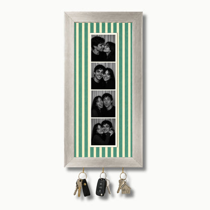 Kişiye Özel Photobooth Çerçeveli Anahtarlık - Sage