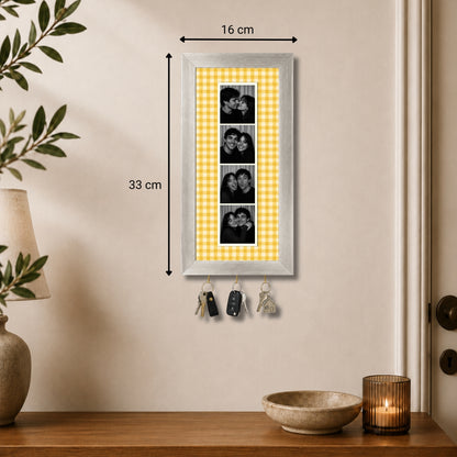 Kişiye Özel Photobooth Çerçeveli Anahtarlık - Lemon