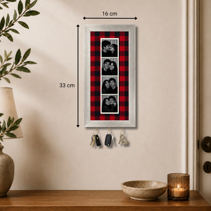 Kişiye Özel Photobooth Çerçeveli Anahtarlık - Buffalo