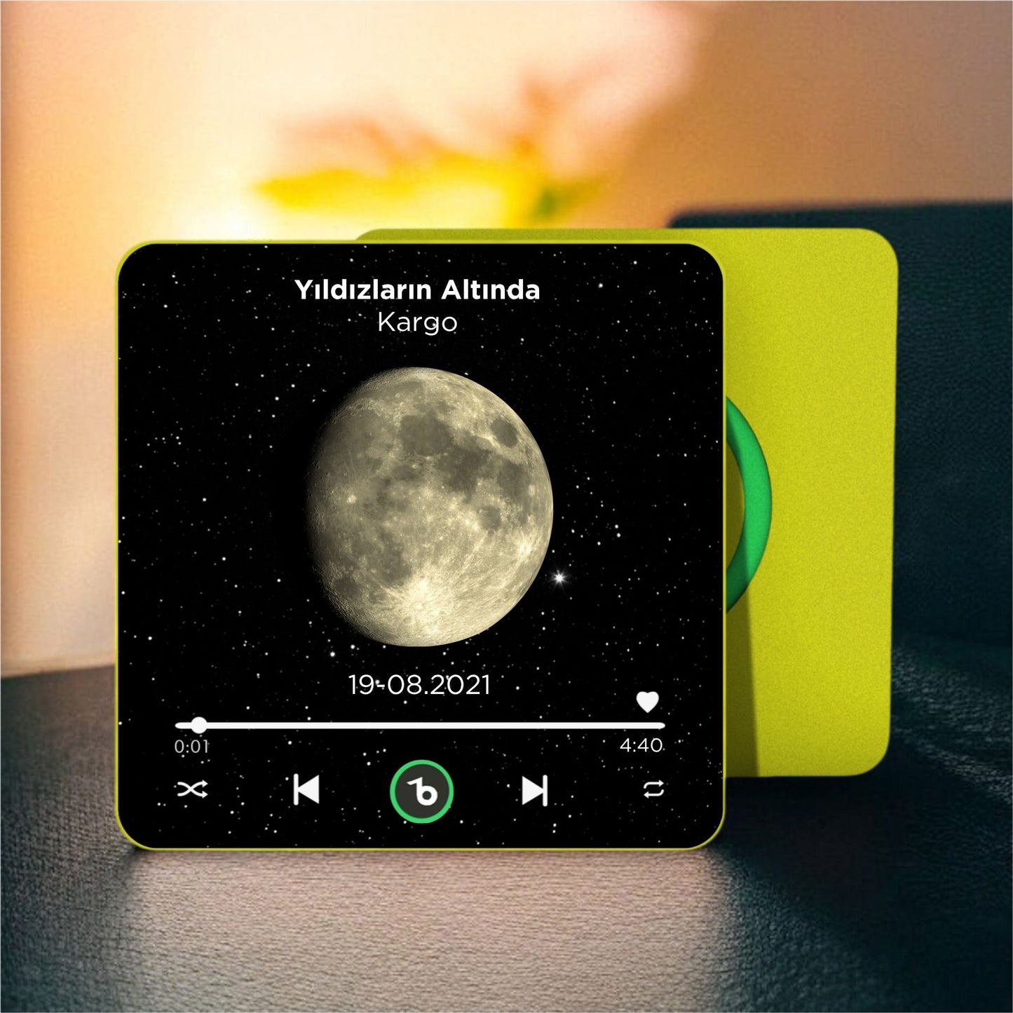 Ay Evresi BeatsMagnet Kişiye Özel Müzikli Magnet V4.0