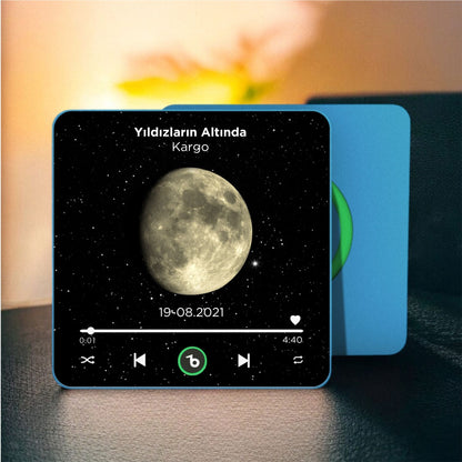 Ay Evresi BeatsMagnet Kişiye Özel Müzikli Magnet V4.0