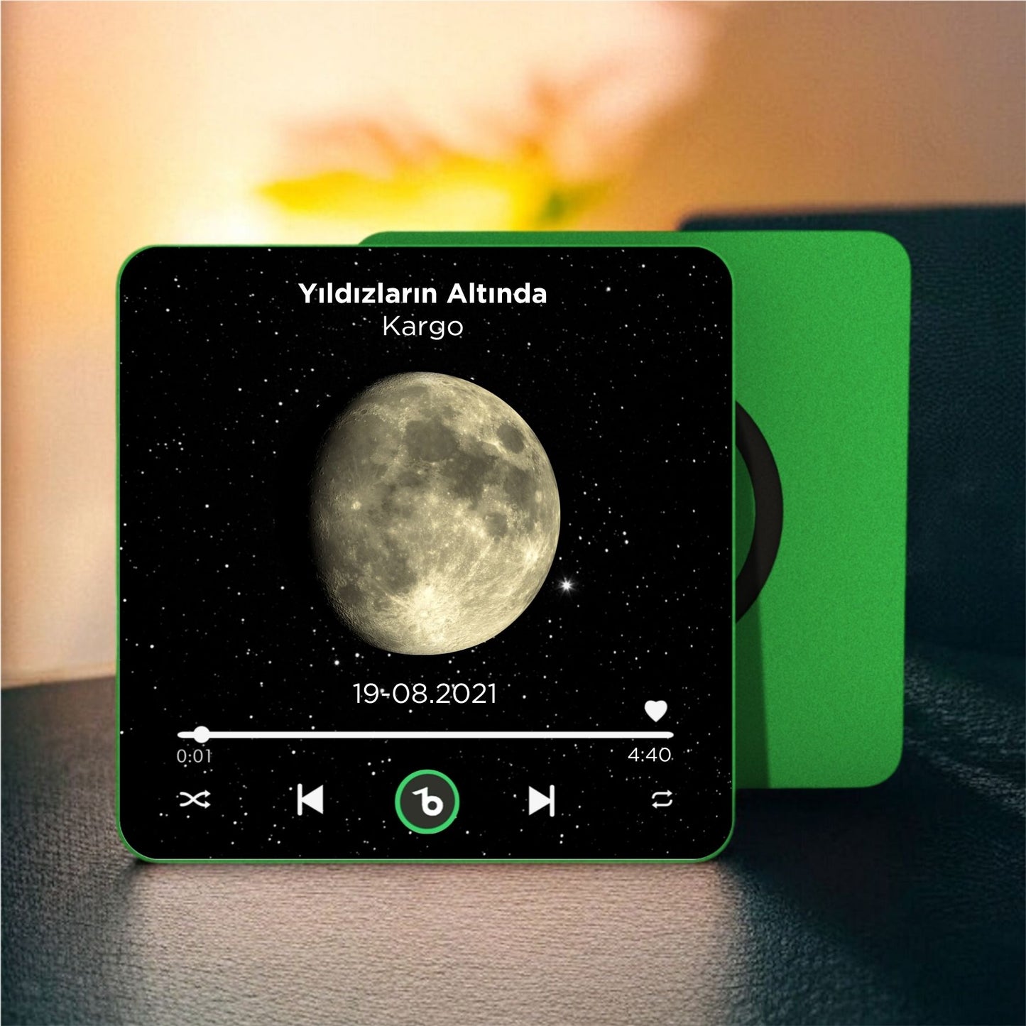 Ay Evresi BeatsMagnet Kişiye Özel Müzikli Magnet V4.0