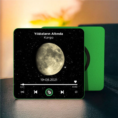 Ay Evresi BeatsMagnet Kişiye Özel Müzikli Magnet V4.0