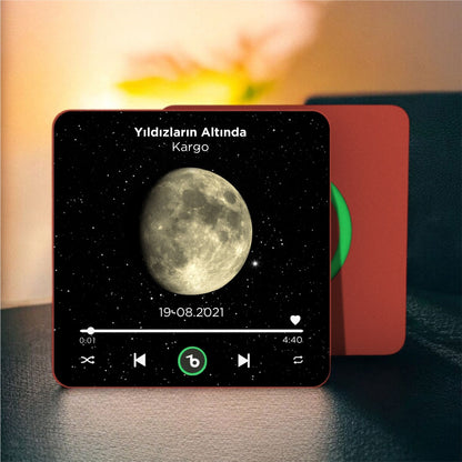 Ay Evresi BeatsMagnet Kişiye Özel Müzikli Magnet V4.0