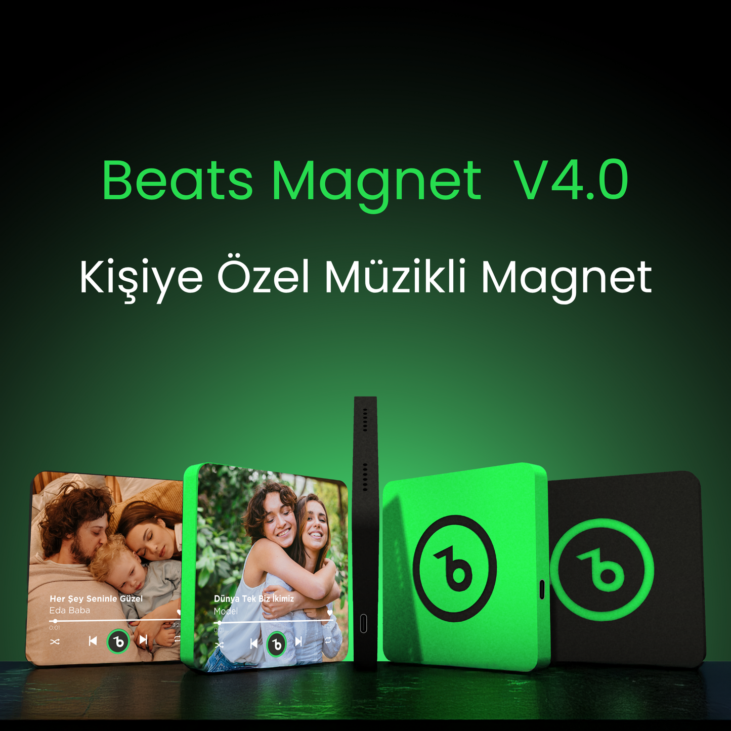 Kolaj BeatsMagnet Kişiye Özel Müzikli Magnet V4.0