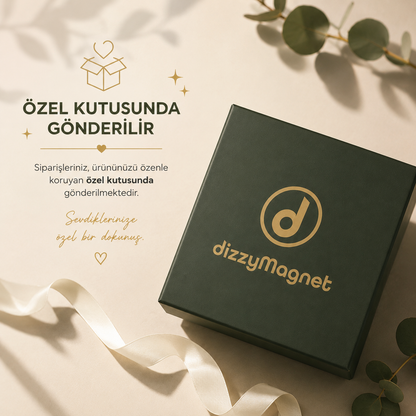 Ultrason Fotoğraflı DizzyMagnet Kişiye Özel Ses ve Müzikli Magnet V4.0