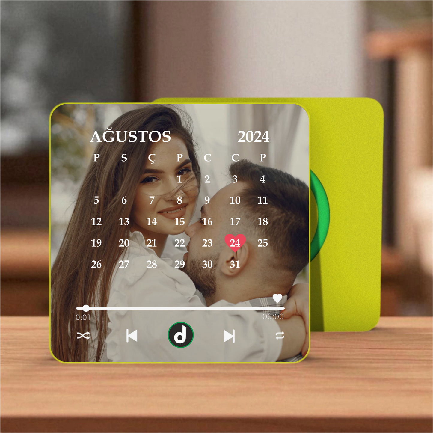 Takvim DizzyMagnet Kişiye Özel Müzikli Magnet V4.0