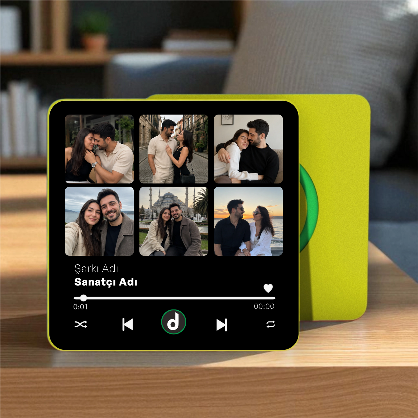 Kolaj DizzyMagnet Kişiye Özel Müzikli Magnet V4.0