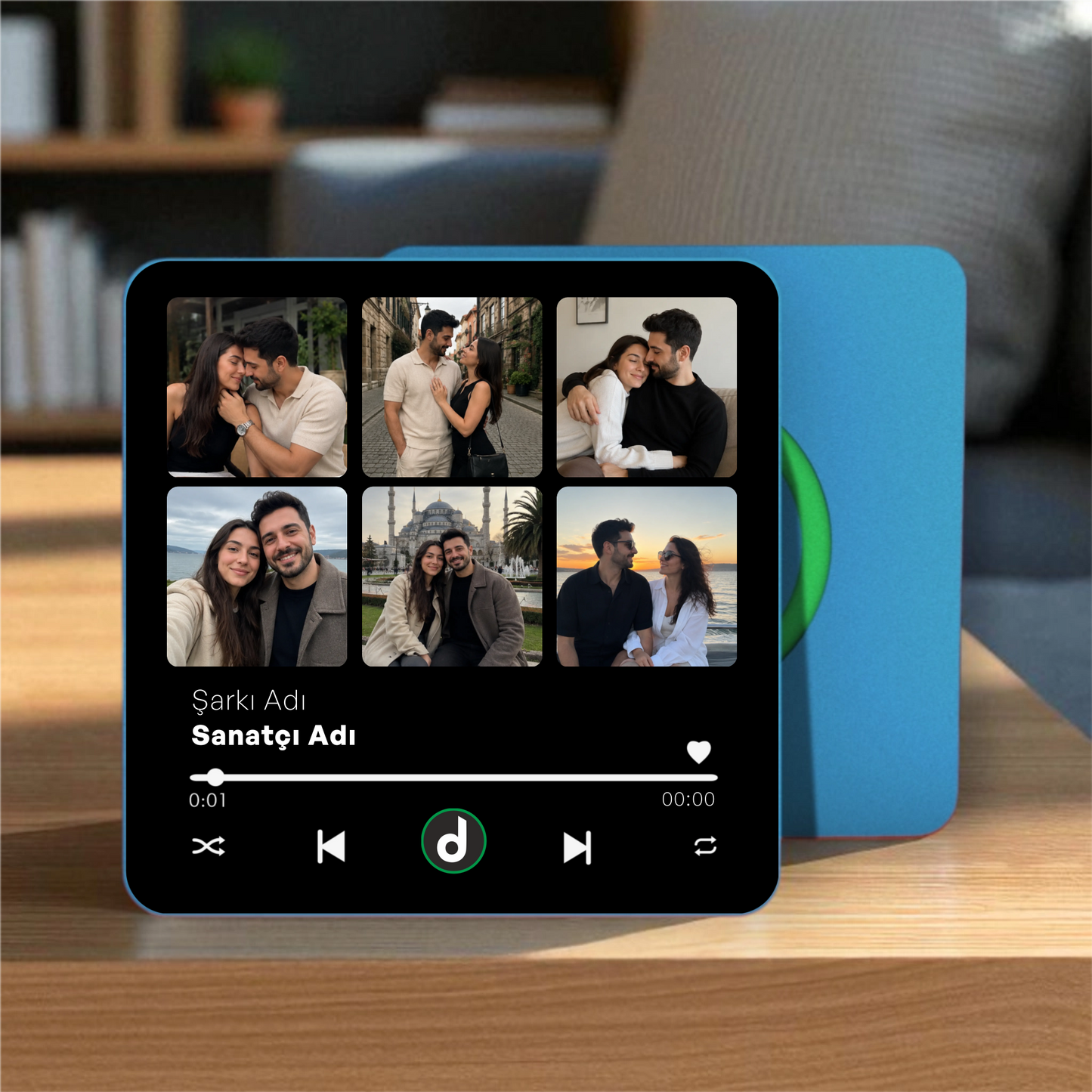 Kolaj DizzyMagnet Kişiye Özel Müzikli Magnet V4.0