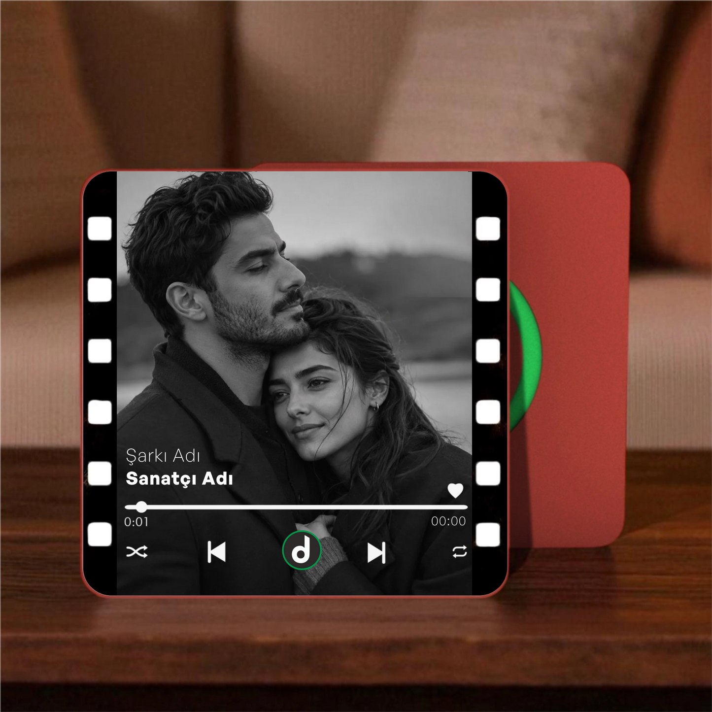 Film Şeridi DizzyMagnet Kişiye Özel Ses ve Müzikli Magnet V4.0