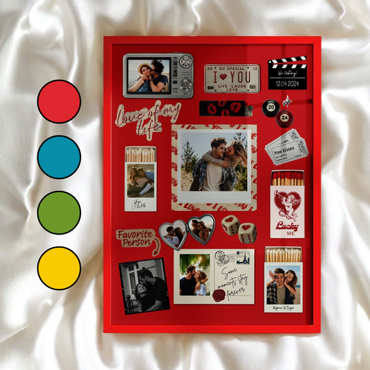 Retro Matchbook Kişiye Özel Tablo