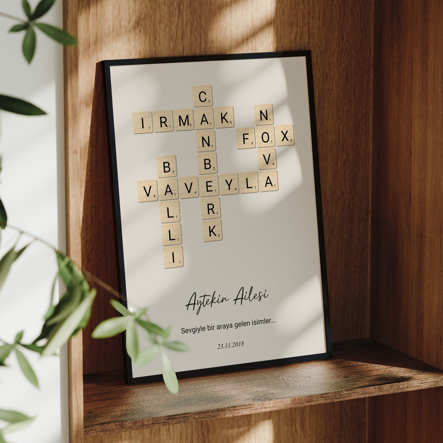 Scrabble Bulmaca İsim Tablo