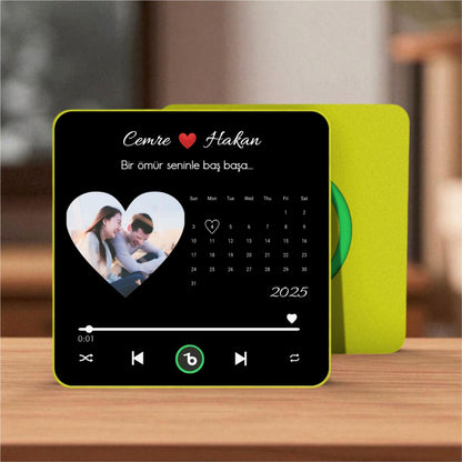 Takvimli BeatsMagnet Kişiye Özel Ses ve Müzikli Magnet V4.0