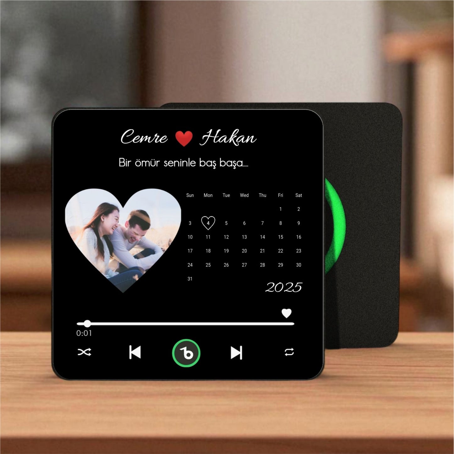 Takvimli BeatsMagnet Kişiye Özel Ses ve Müzikli Magnet V4.0