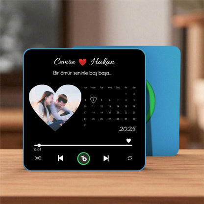 Takvimli BeatsMagnet Kişiye Özel Ses ve Müzikli Magnet V4.0