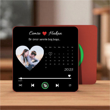 Takvimli BeatsMagnet Kişiye Özel Ses ve Müzikli Magnet V4.0